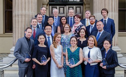 UQ researchers and research supervisors have been recognised for their outstanding contributions in a range of fields at the 2018 UQ Research Week awards